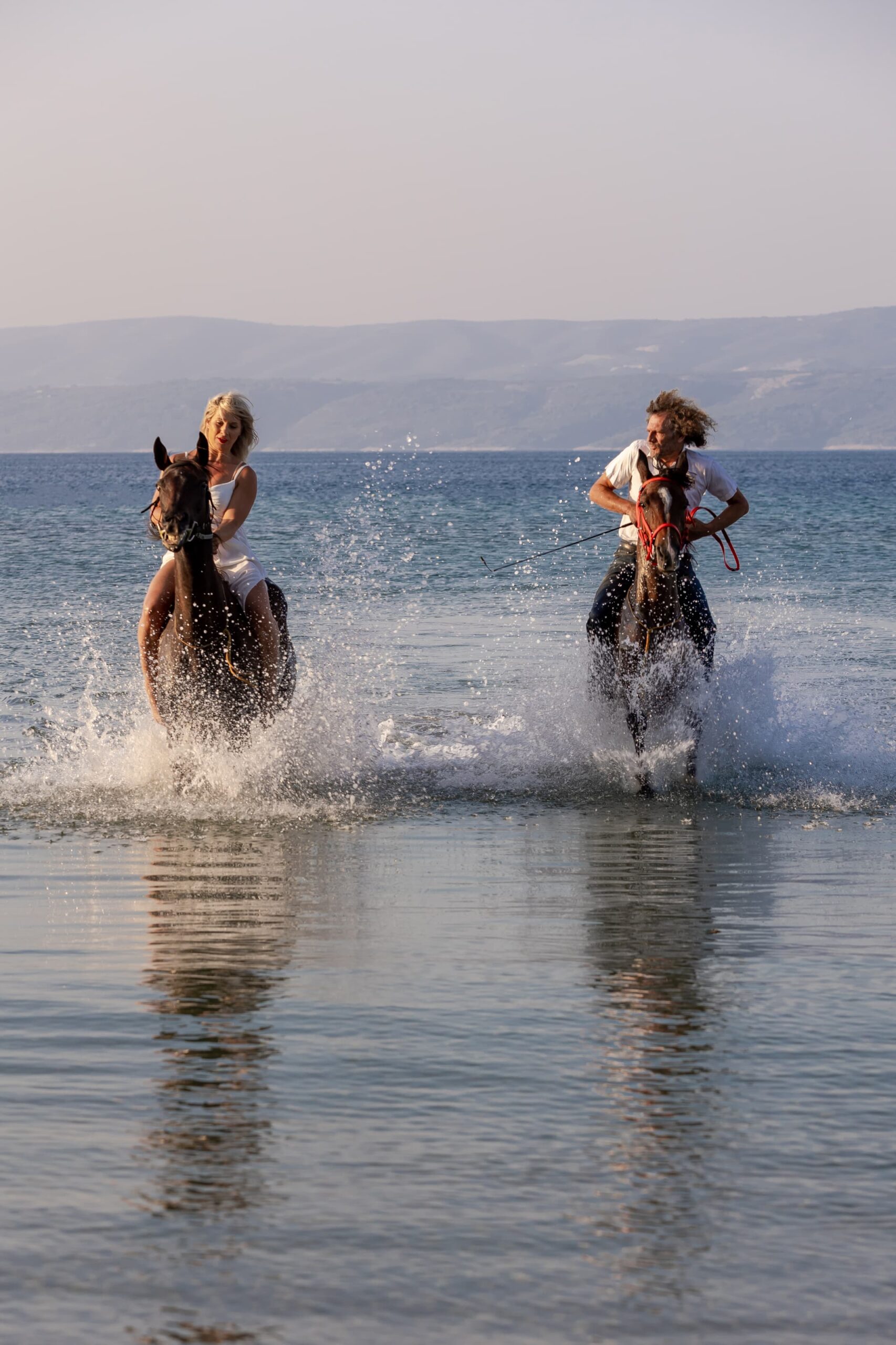 Seaside horseback riding